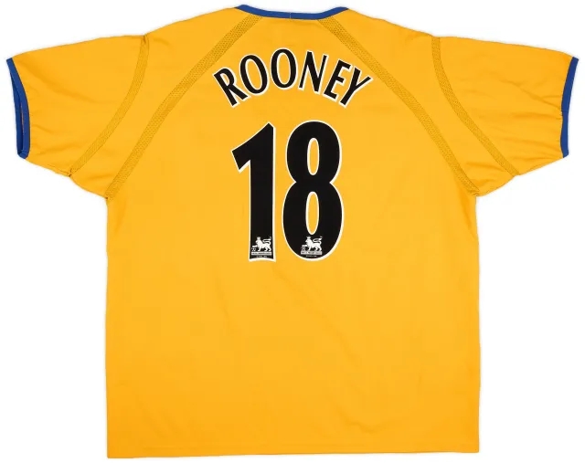Puma 2003-04 Everton Away Shirt Rooney #18  - 9/10 - (XXL)