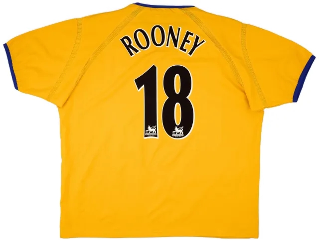 Puma 2003-04 Everton Away Shirt Rooney #18 - 9/10 - (XXL)