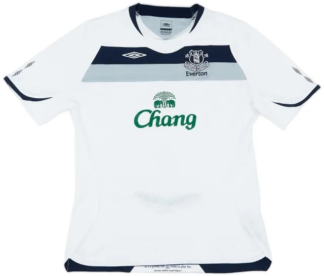Umbro 2008-09 Everton Away Shirt - 9/10 - (Women's XL)
