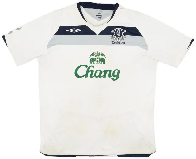 Umbro 2008-09 Everton Away Shirt - 5/10 - (XL)