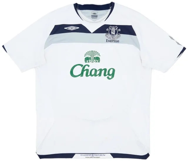 Umbro 2008-09 Everton Away Shirt - 6/10 - (XL)