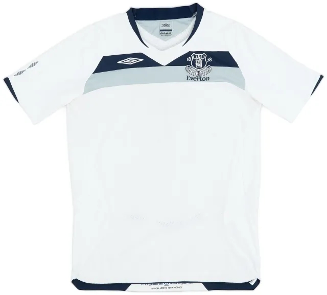 Umbro 2008-09 Everton Away Shirt - 6/10 - (XL.Boys)