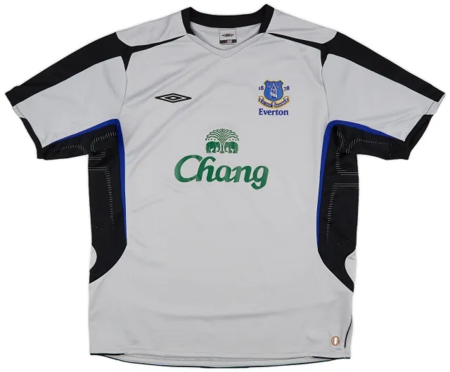 Umbro 2005-06 Everton Away Shirt - 8/10 - (XL)