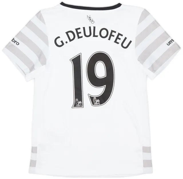 Umbro 2015-16 Everton Away Shirt G. Deulofeu #19 - 9/10 - (XS.Boys)