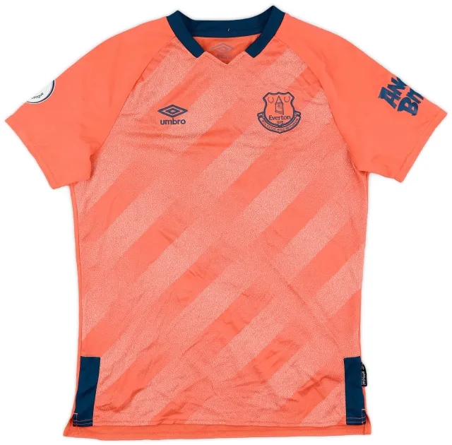 Umbro 2019-20 Everton Away Shirt Calvert-Lewin #9 - 9/10 - (XL.Boys)