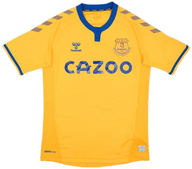 Hummel 2020-21 Everton Away Shirt - 7/10 - (S)