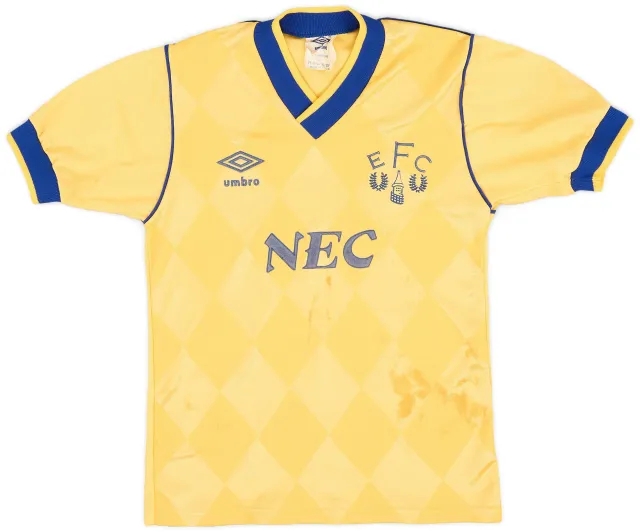 Umbro 1986-88 Everton Away Shirt - 5/10 - (M.Boys)