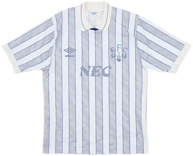 Umbro 1988-90 Everton Away Shirt - 6/10 - (M.Boys)