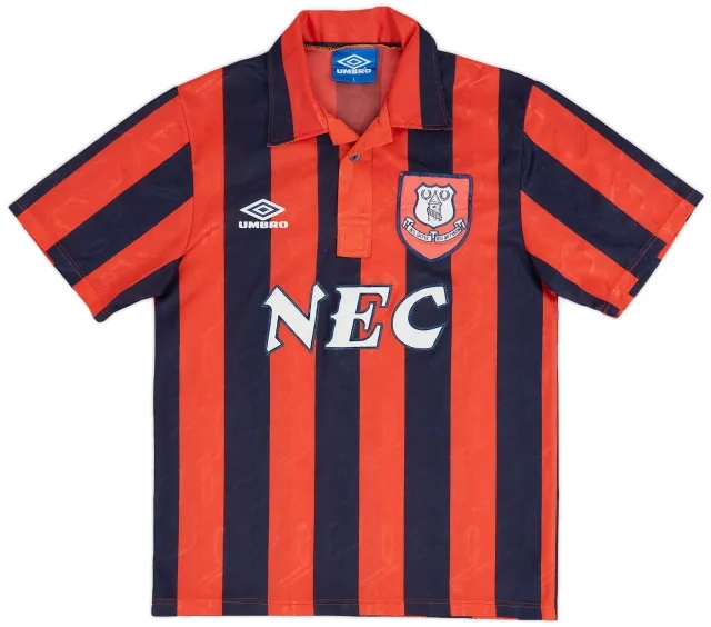 Umbro 1992-94 Everton Away Shirt - 8/10 - (S)