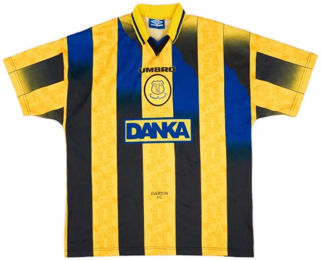 Umbro 1996-98 Everton Away Shirt - 5/10 - (XL)