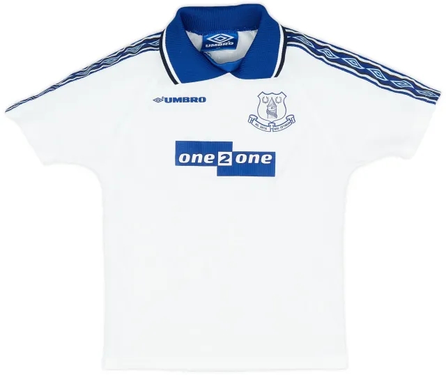 Umbro 1998-99 Everton Away Shirt - 9/10 - (XS.Boys)