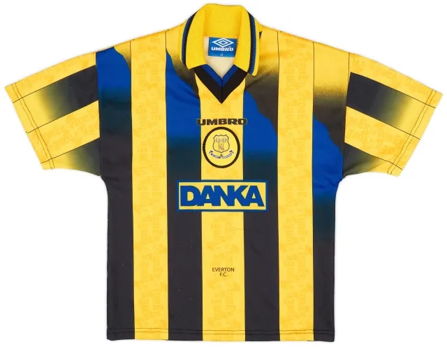 Umbro 1996-98 Everton Away Shirt - 8/10 - (L.Boys)