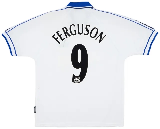 Umbro 1998-99 Everton Away Shirt Ferguson #9 - 6/10 - (L)