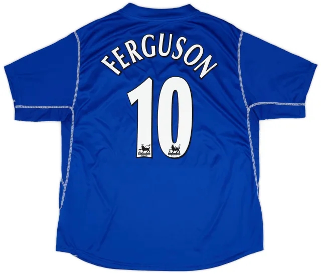 Puma 2002-03 Everton Home Shirt Ferguson #10 - 9/10 - (XXL)