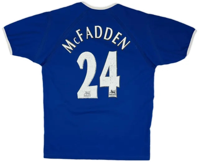Puma 2003-04 Everton Home Shirt McFadden #24 - 6/10 - (M)