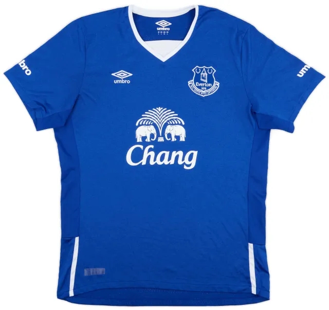 Umbro 2004-05 Everton Home Shirt - 9/10 - (L)