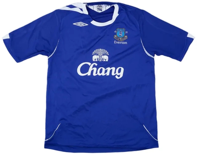 Umbro 2006-07 Everton Home Shirt - 7/10 - (L)
