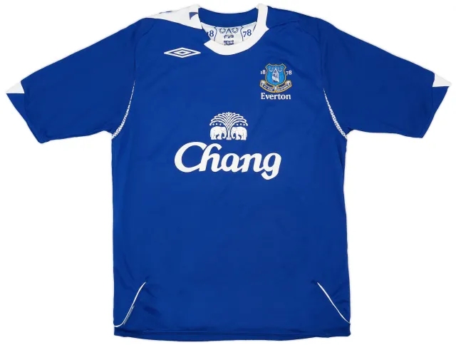 Umbro 2006-07 Everton Home Shirt - 8/10 - (M)