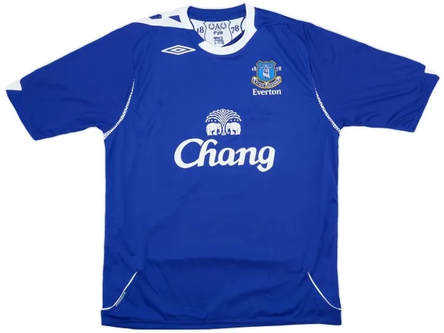 Umbro 2006-07 Everton Home Shirt - 7/10 - (L)