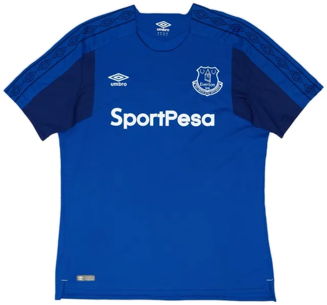 Umbro 2017-18 Everton Home Shirt - 8/10 - (XL)