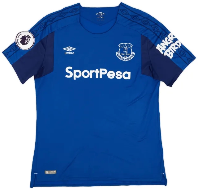Umbro 2017-18 Everton Home Shirt - 8/10 - (XL)