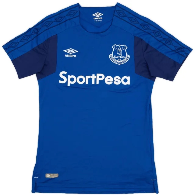 Umbro 2017-18 Everton Home Shirt - 8/10 - (S)
