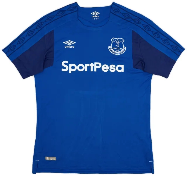 Umbro 2017-18 Everton Home Shirt - 6/10 - (L)