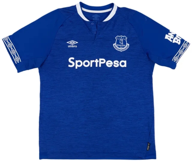 Umbro 2018-19 Everton Home Shirt - 6/10 - (XL)