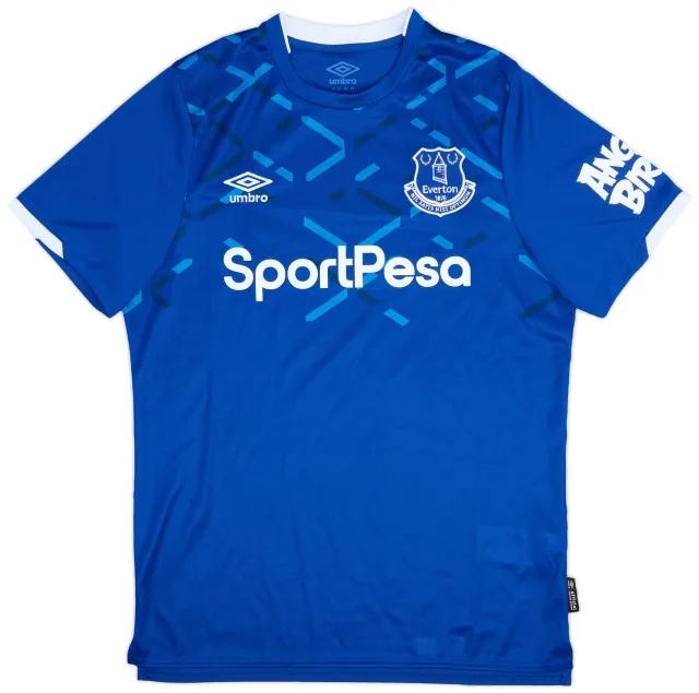 Umbro 2019-20 Everton Home Shirt - 8/10 - (M)