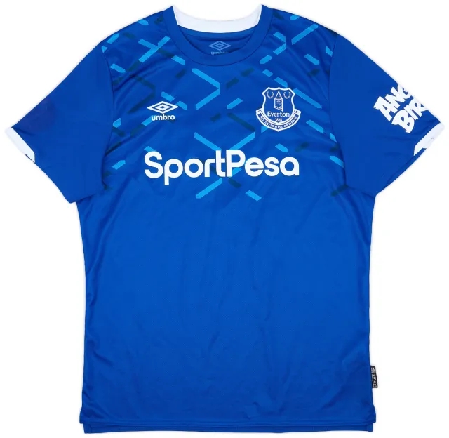 Umbro 2019-20 Everton Home Shirt #7 - 6/10 - (L)
