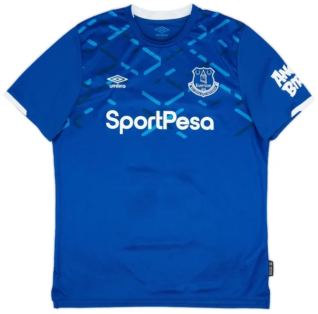 Umbro 2019-20 Everton Home Shirt - 9/10 - (XL)