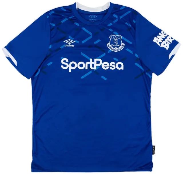 Umbro 2019-20 Everton Home Shirt - 9/10 - (L)