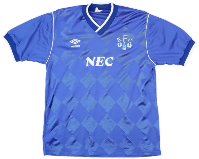 Umbro 1986-89 Everton Home Shirt - 9/10 - (L)
