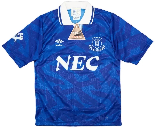 Umbro 1991-93 Everton Home Shirt (S)