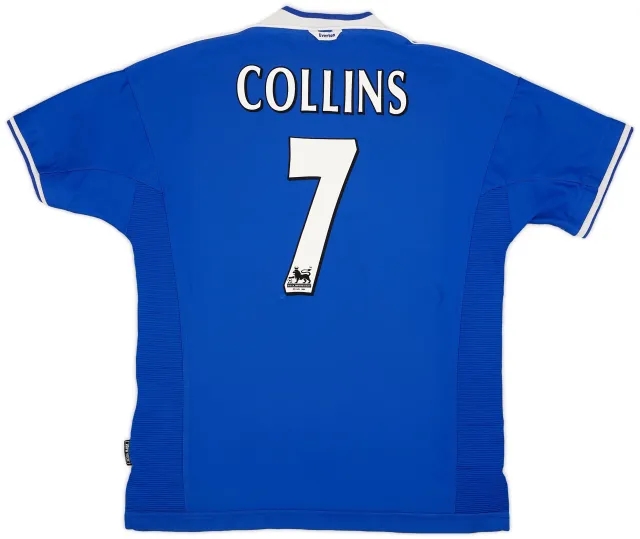 Umbro 1999-00 Everton Home Shirt Collins #7 - 7/10 - (XL)