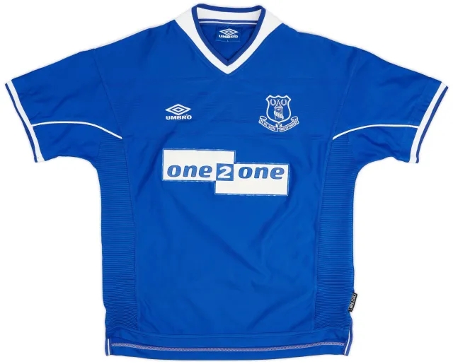 Umbro 1999-00 Everton Home Shirt - 9/10 - (L)