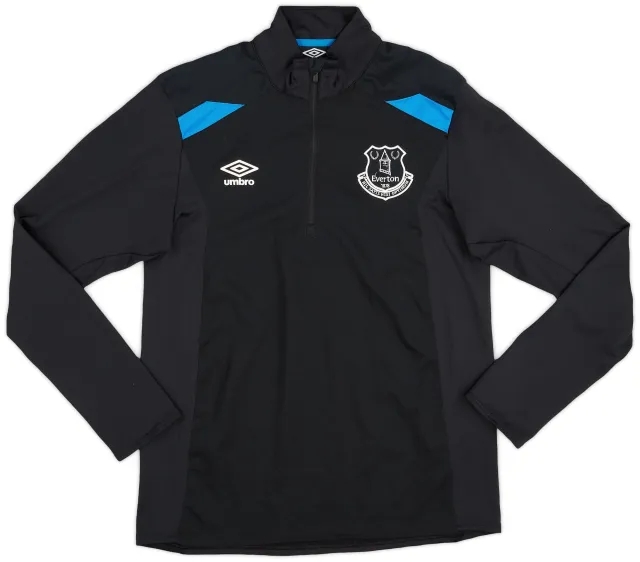 2017-18 Everton Umbro 1/4 Zip Training Top - 9/10 - (M)