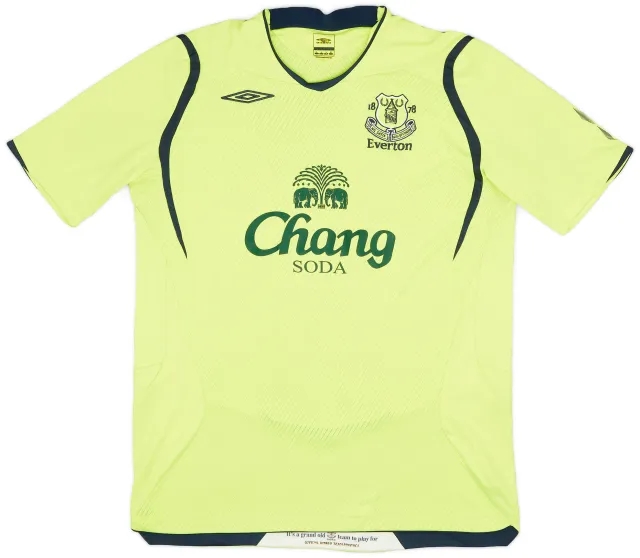Umbro 2008-09 Everton Third Shirt - 7/10 - (L)