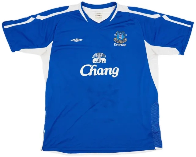 2005-06 Everton Umbro Training Shirt - 7/10 - (XL)