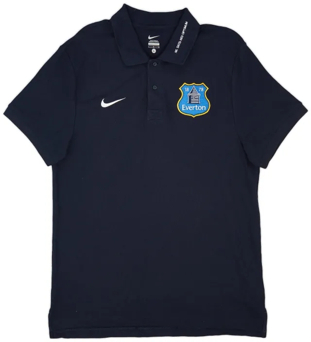 2012-13 Everton Nike Polo Shirt - 8/10 - (L)