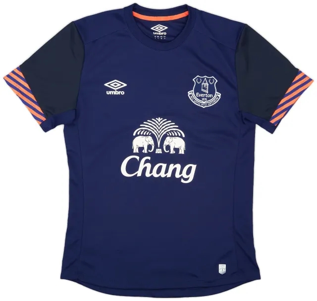 2015-16 Everton Umbro Training Shirt - 9/10 - (S)