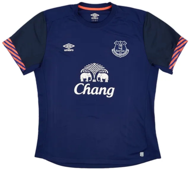 2015-16 Everton Umbro Training Shirt - 8/10 - (XL)