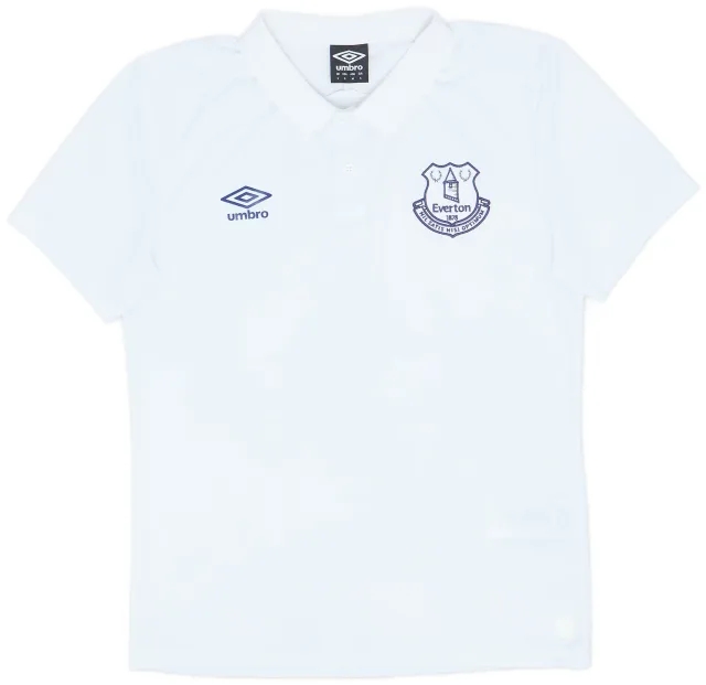 2015-16 Everton Umbro Polo Shirt - 9/10 - (S)