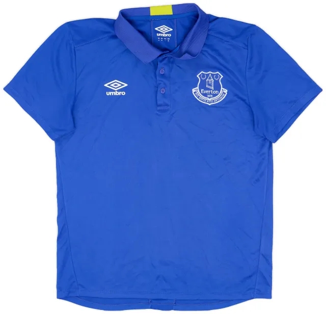2016-17 Everton Umbro Polo Shirt - 9/10 - (M)
