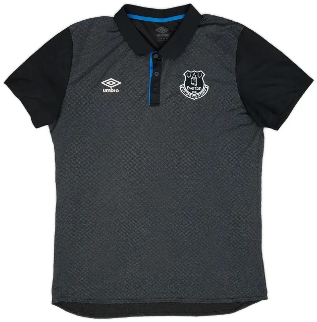 2018-19 Everton Umbro Polo Shirt - 8/10 - (XL)