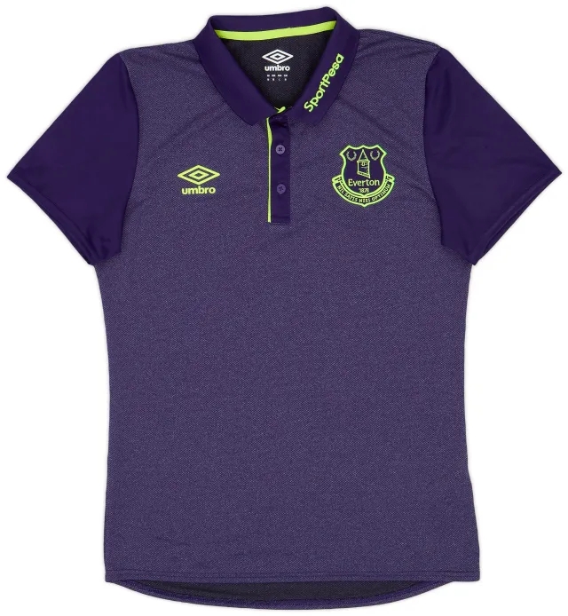 2018-19 Everton Umbro Polo Shirt - 10/10 - (M)
