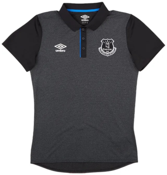 2018-19 Everton Umbro Polo Shirt - 8/10 - (M)