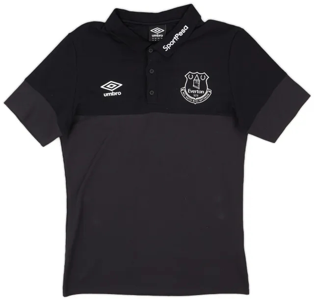 2018-19 Everton Umbro Polo Shirt - 10/10 - (M)