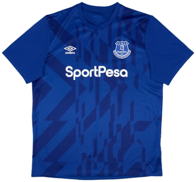 2019-20 Everton Umbro Training Shirt - 8/10 - (XL)