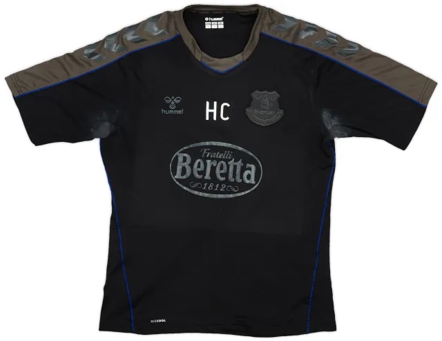 2020-21 Everton Hummel Staff Issue Training Shirt HC - 7/10 - (M)